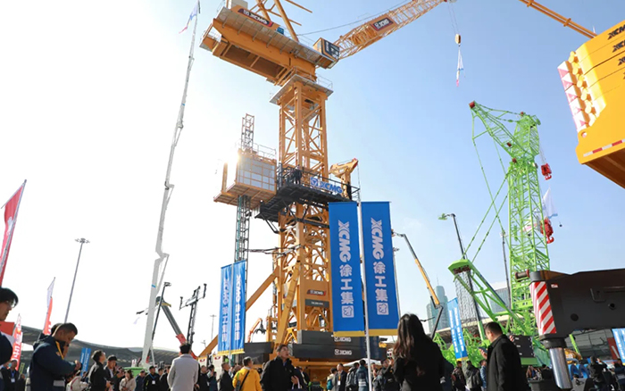 bauma CHINA 2024丨NG官网塔式起重机、智能施工升降机火热亮相
