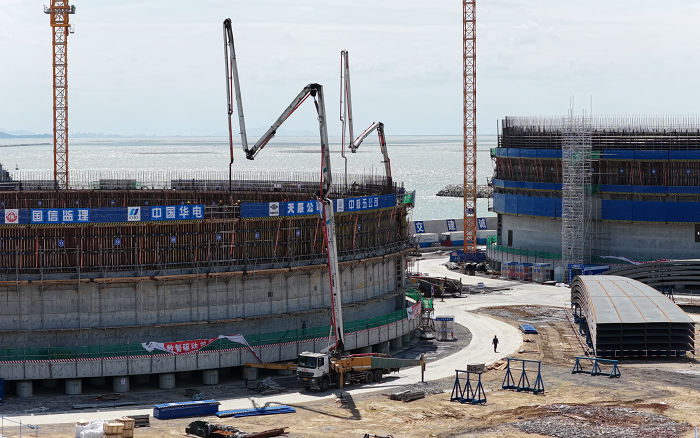 首条！NG官网大米数泵车助建江苏海底能源“大动脉”