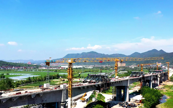 凌空起舞，飞跨南北！NG官网群塔助建浙江“诗画走廊”